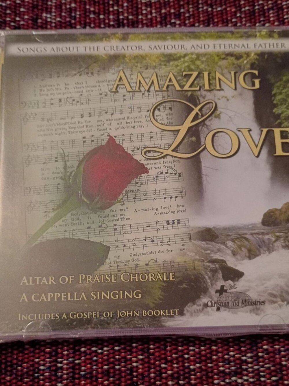 Amazing Love Altar Of Praise Chorale CD A Cappella Singing Gospel Hymns With Boo